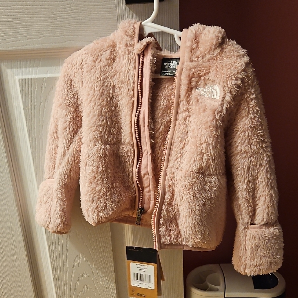 The North Face Kids Light Pink Fleece Jacket